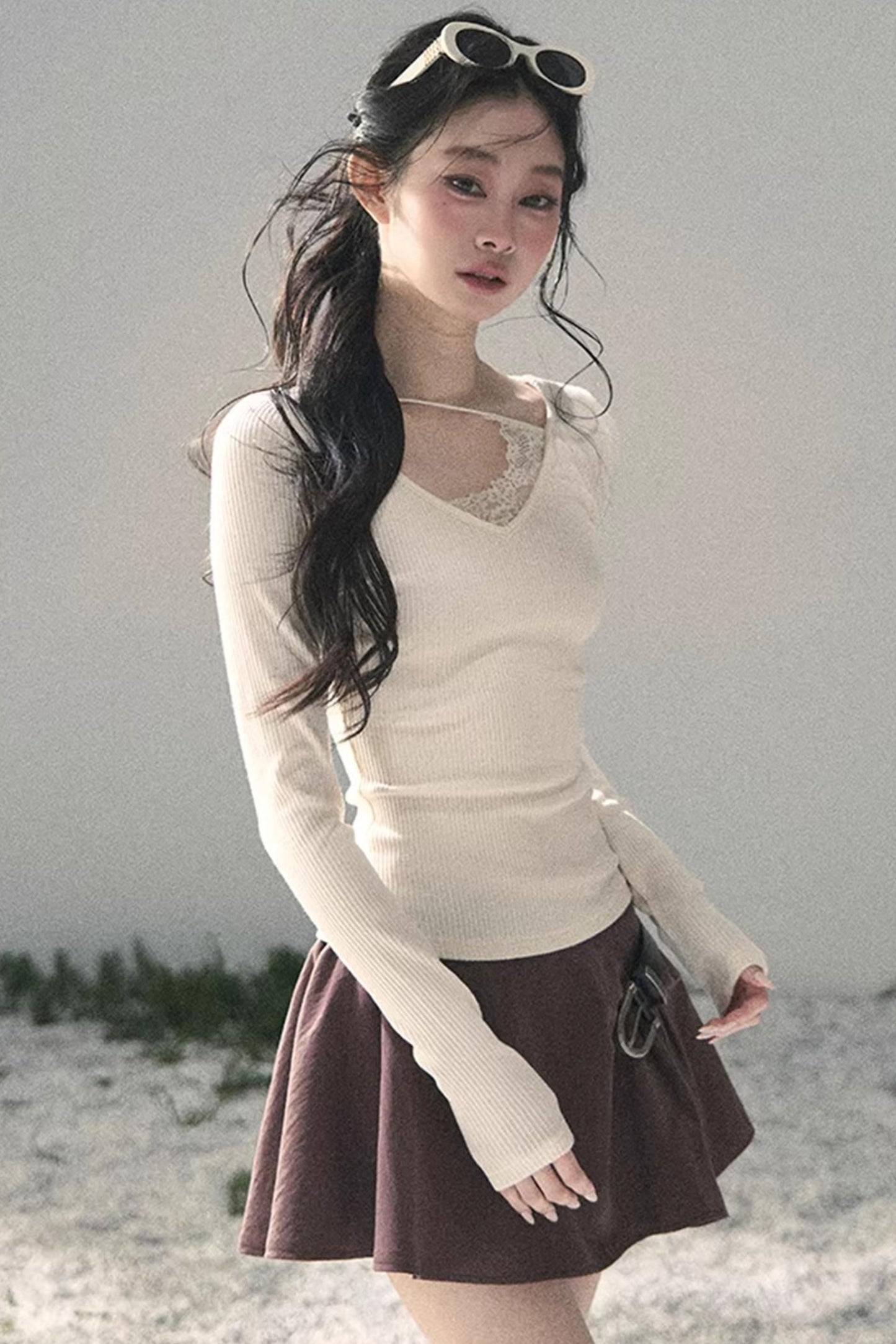 Day and Night Knitted Top