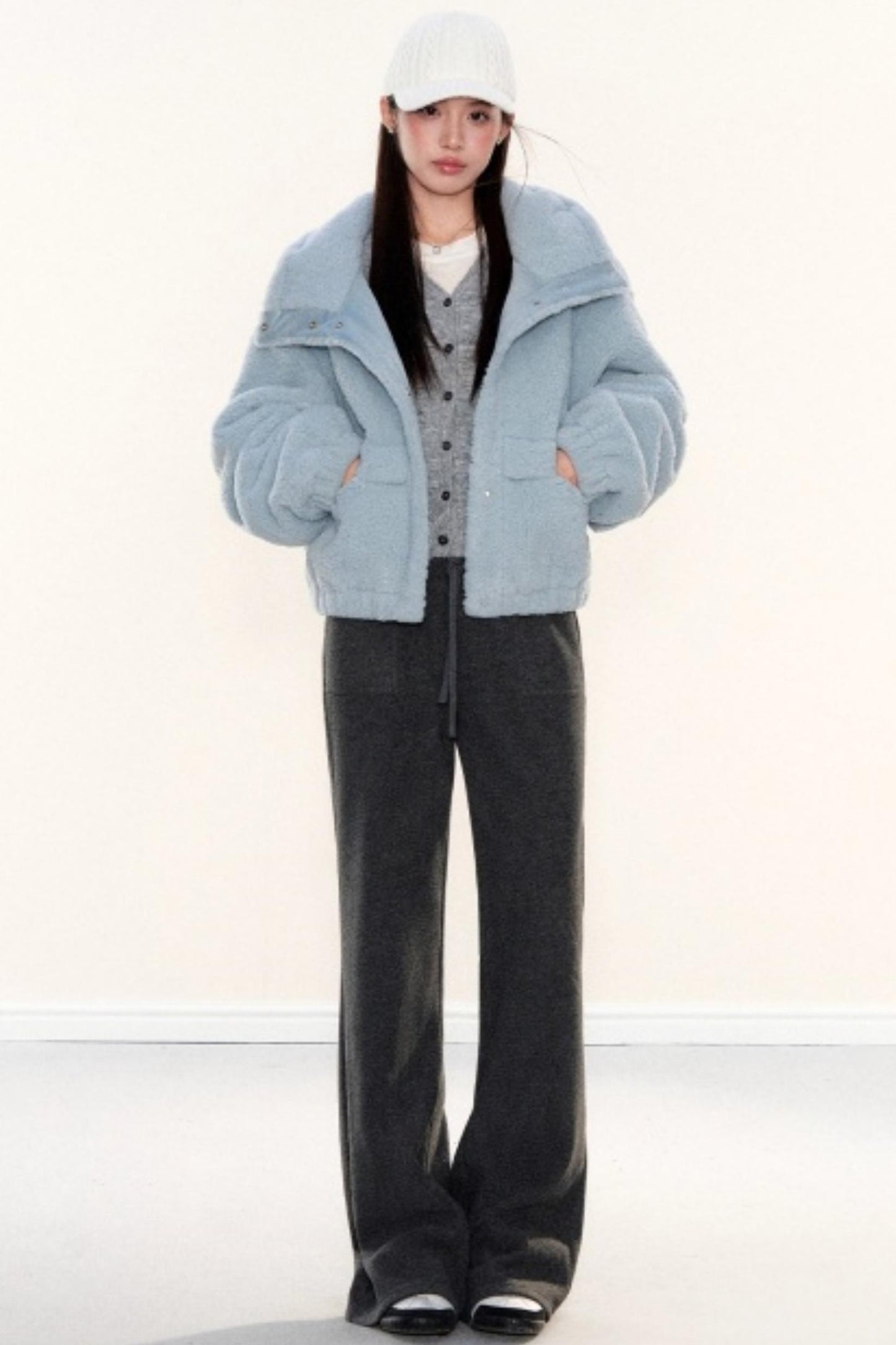 Slim-Fit Knitted Cardigan