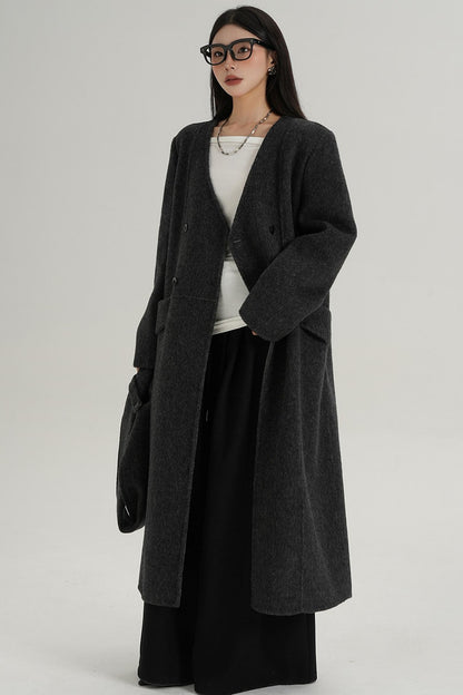 Wool Reversible Coat