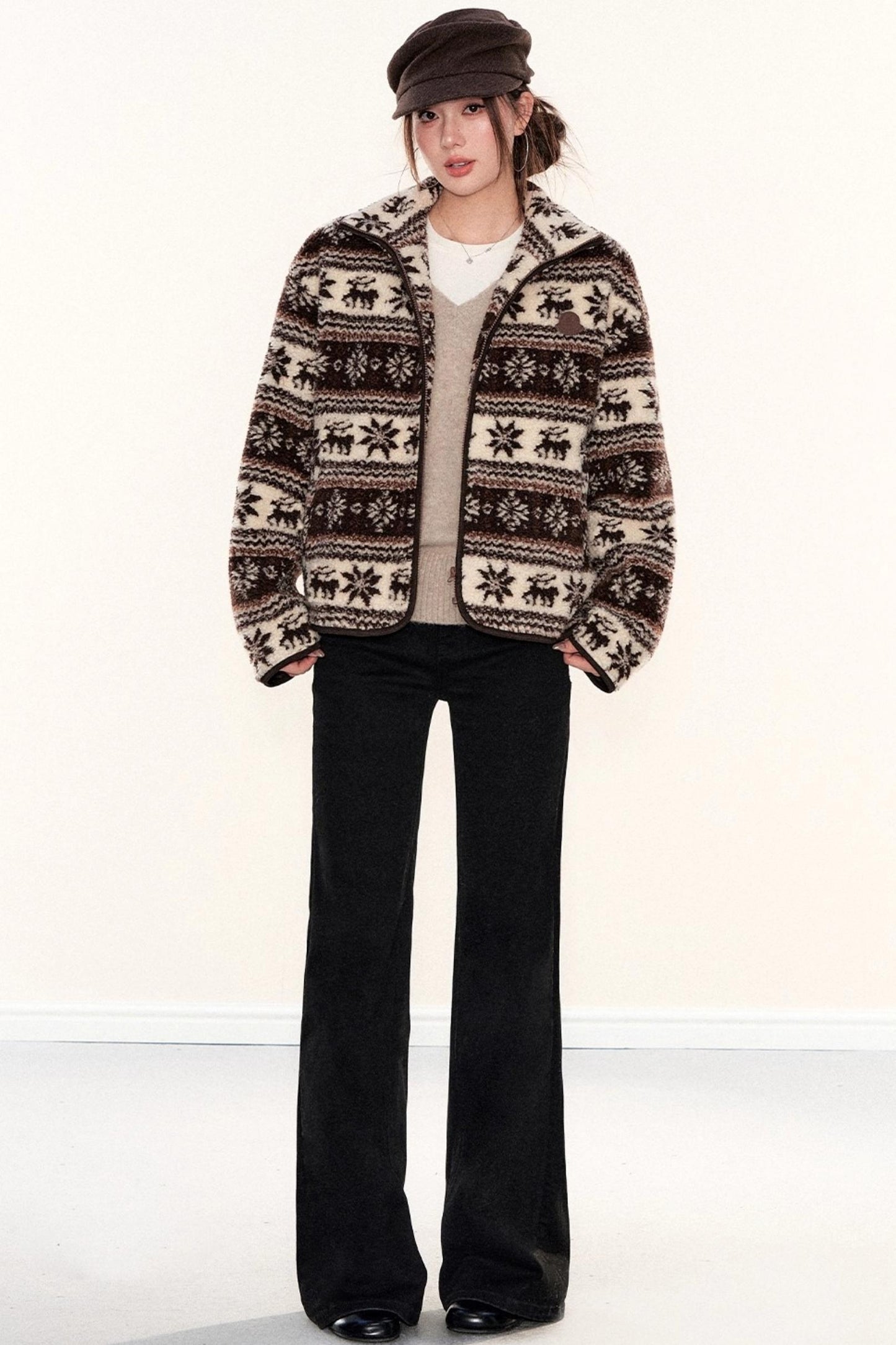 Soft Knit V-Neck Sweater