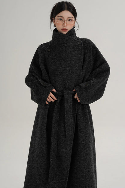 High-End Stand-Up Collar Coat