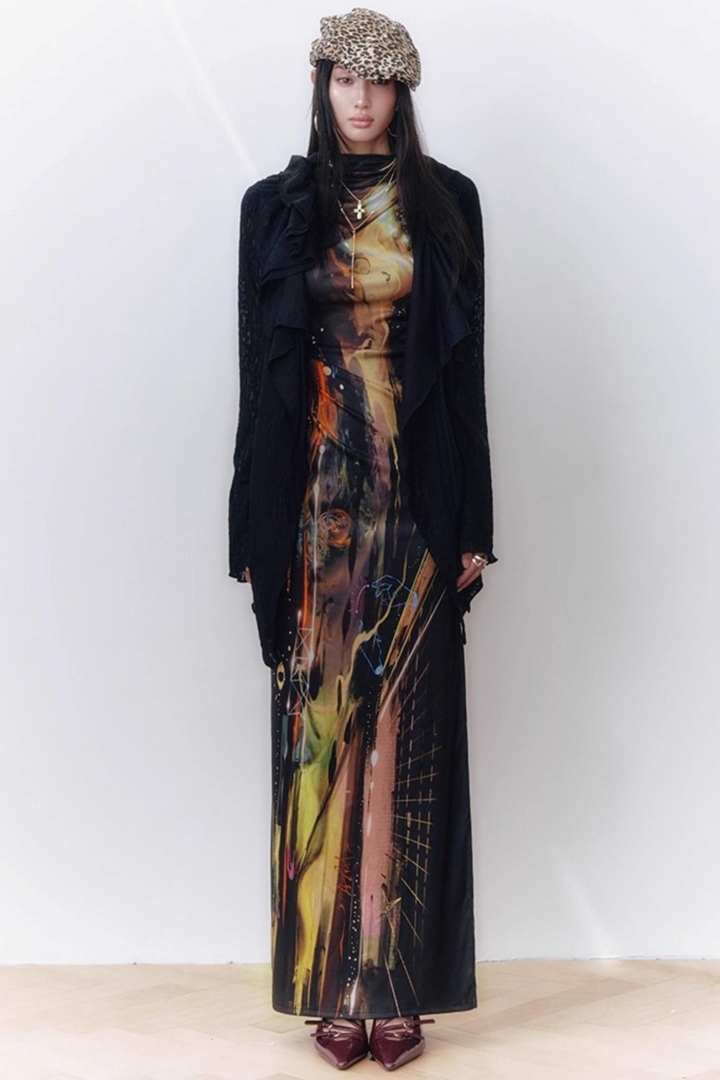 Night City Cheongsam Dress