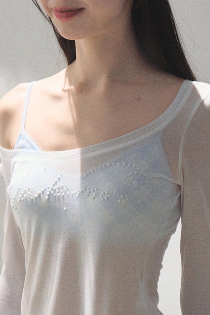 Stretch Chambray Camisole Set