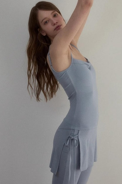 Summer Rhinestone Camisole & Pants Set