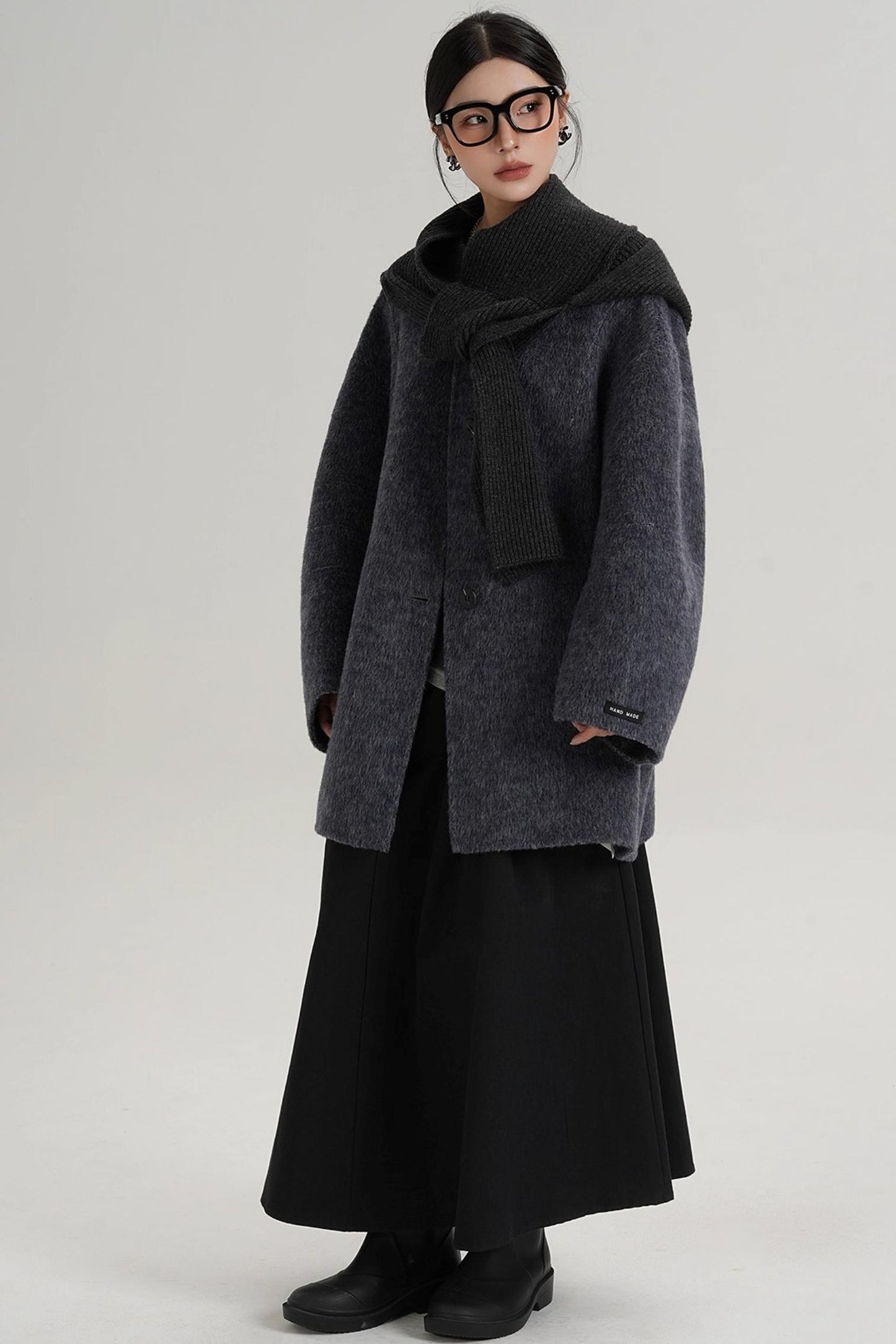 Temperament Woolen Coat