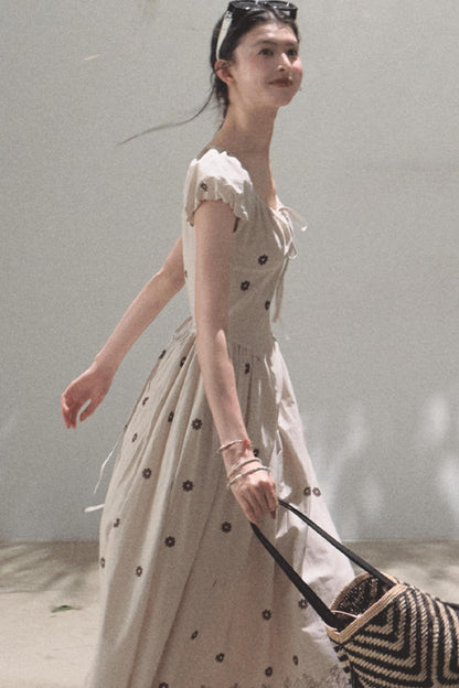 Radiant Cotton Dress