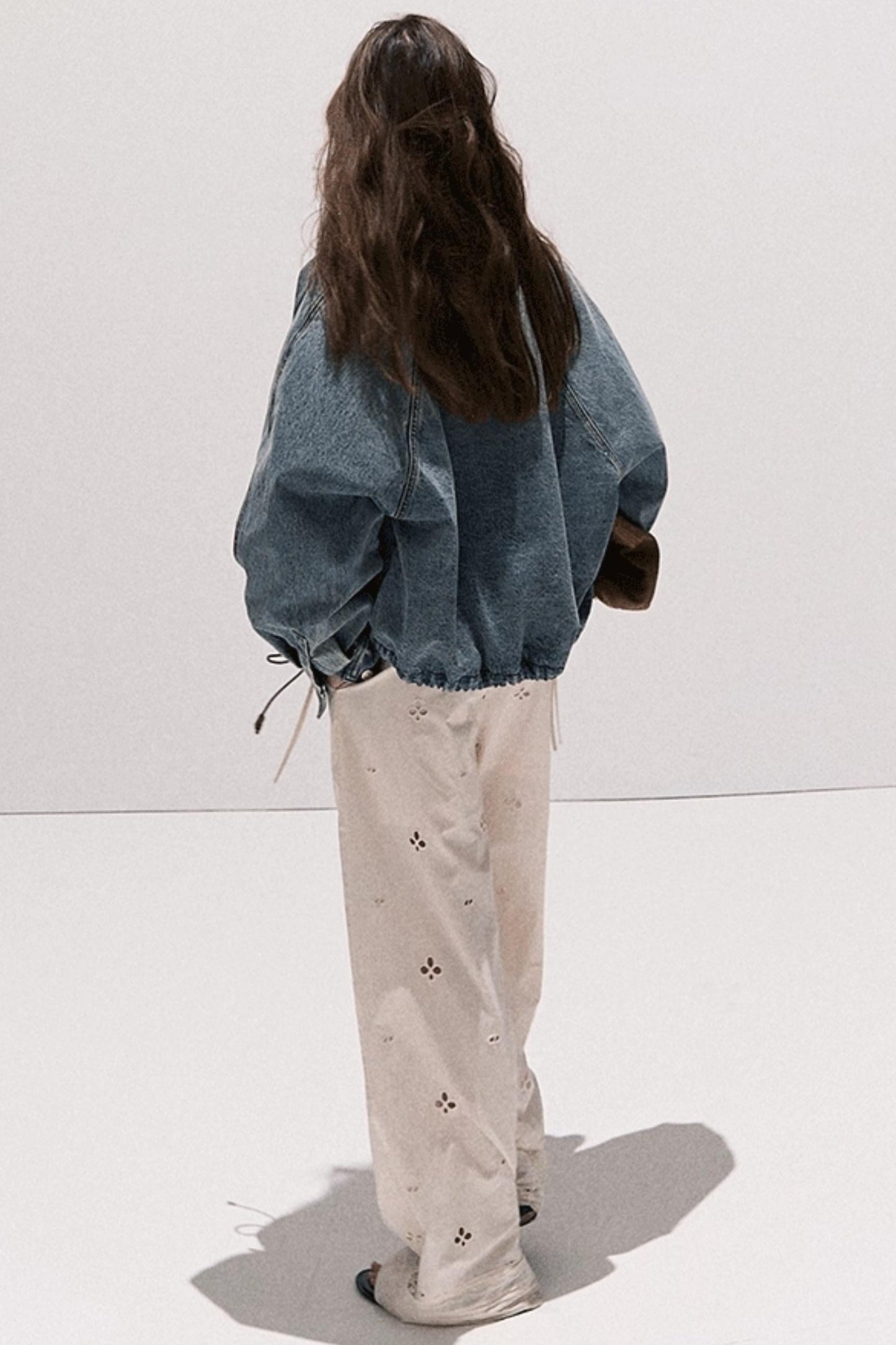 Vintage Braided Denim Jacket Set-Up