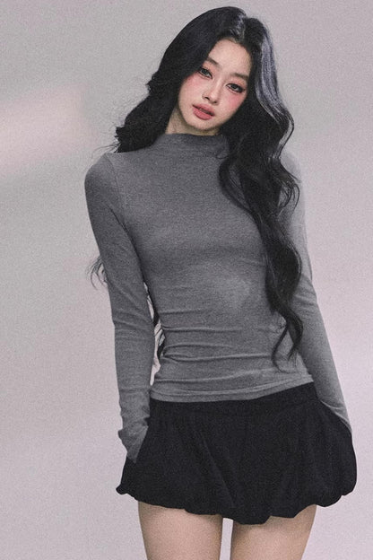 Maple Leaf Knit Sweater Cape Set-Up