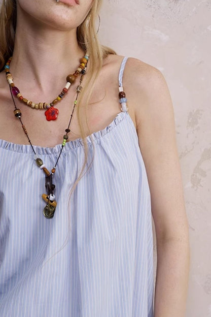 Textured Skirt Dress