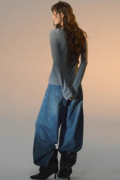 Line-Breasted Base T-Shirt