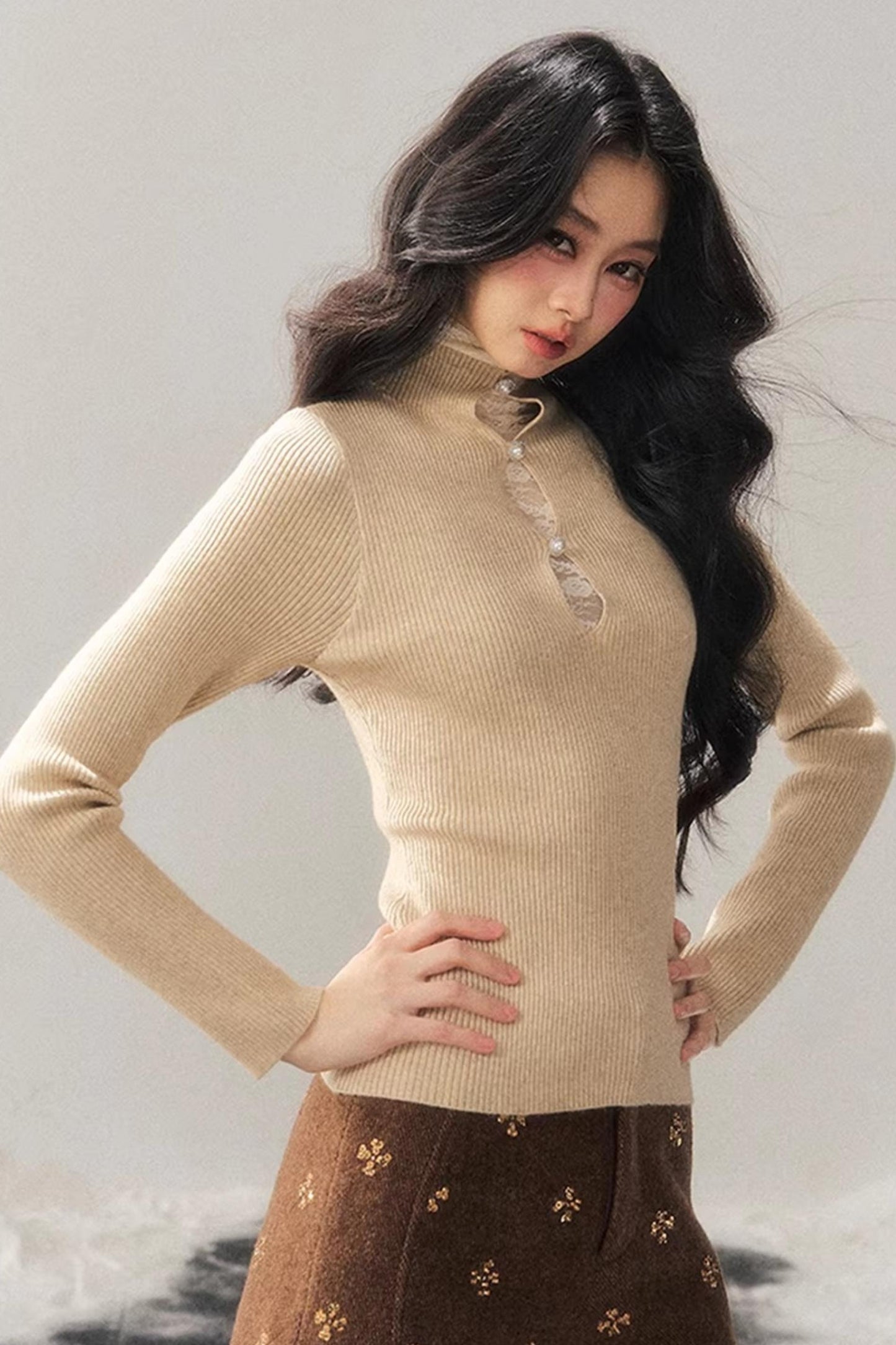 Lace Dream Knitted Top