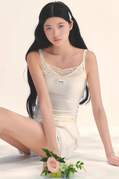 Cozy Embroidered Summer Shorts