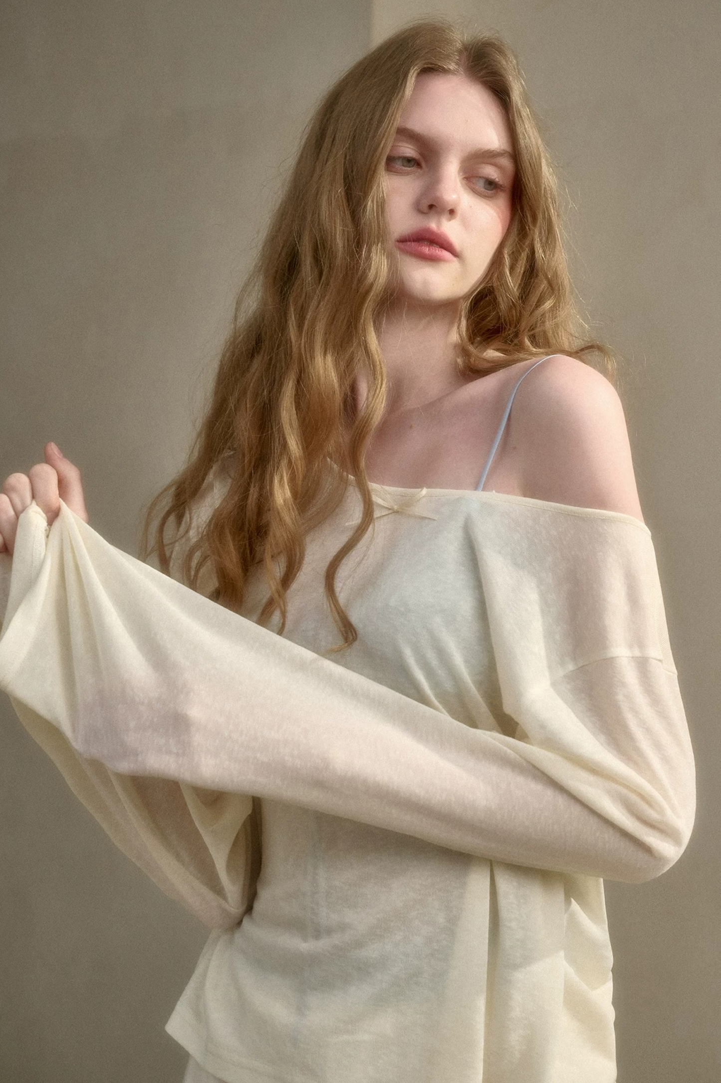 Natural Lyocell Cloud Blouse