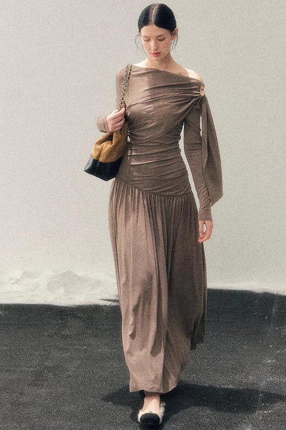 Ribbon Bodycon Winter Dress