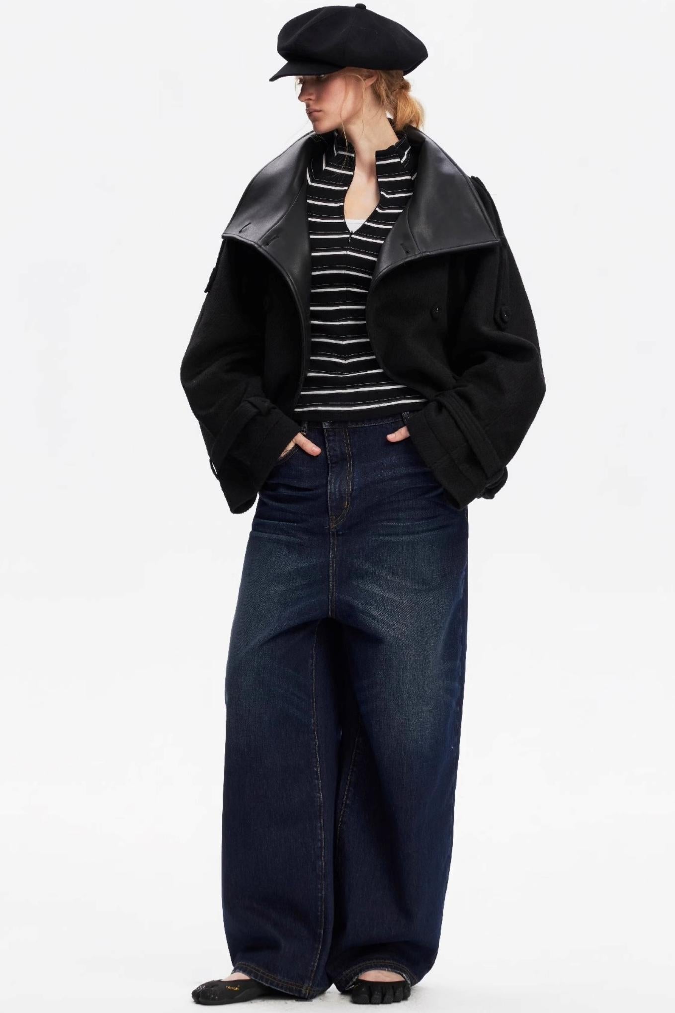 Vintage Yellow Distressed Jeans