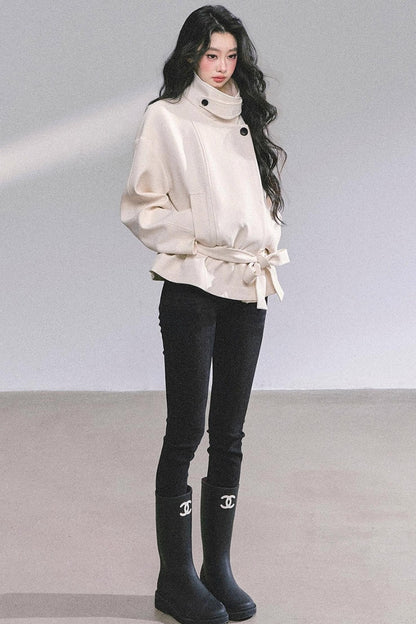 First Snow Turtleneck Coat