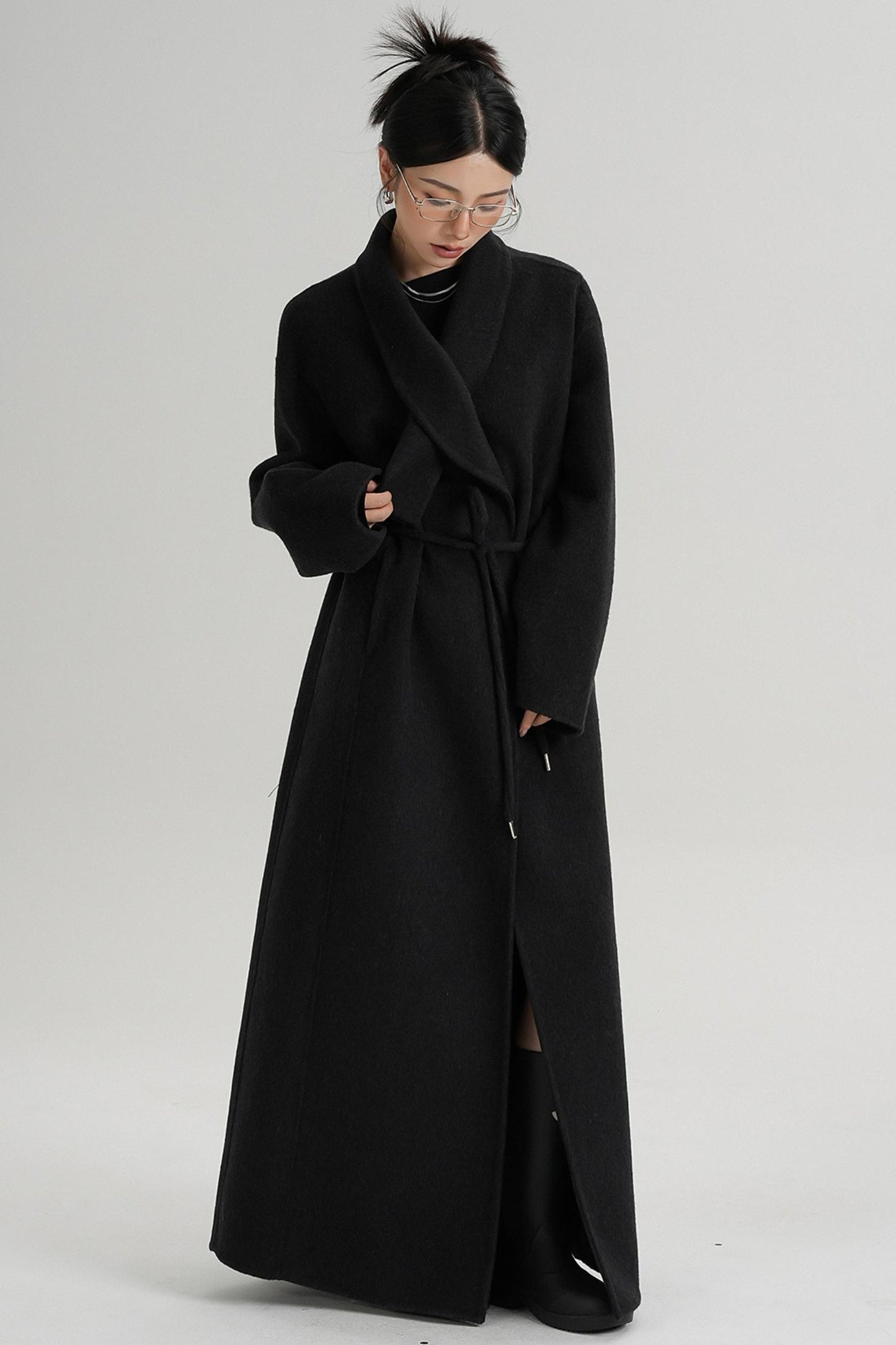 Temperament Woolen Coat