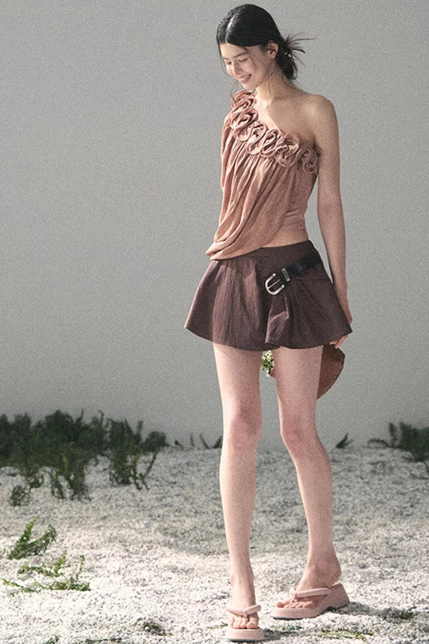 Ruffled Off-Shoulder Top