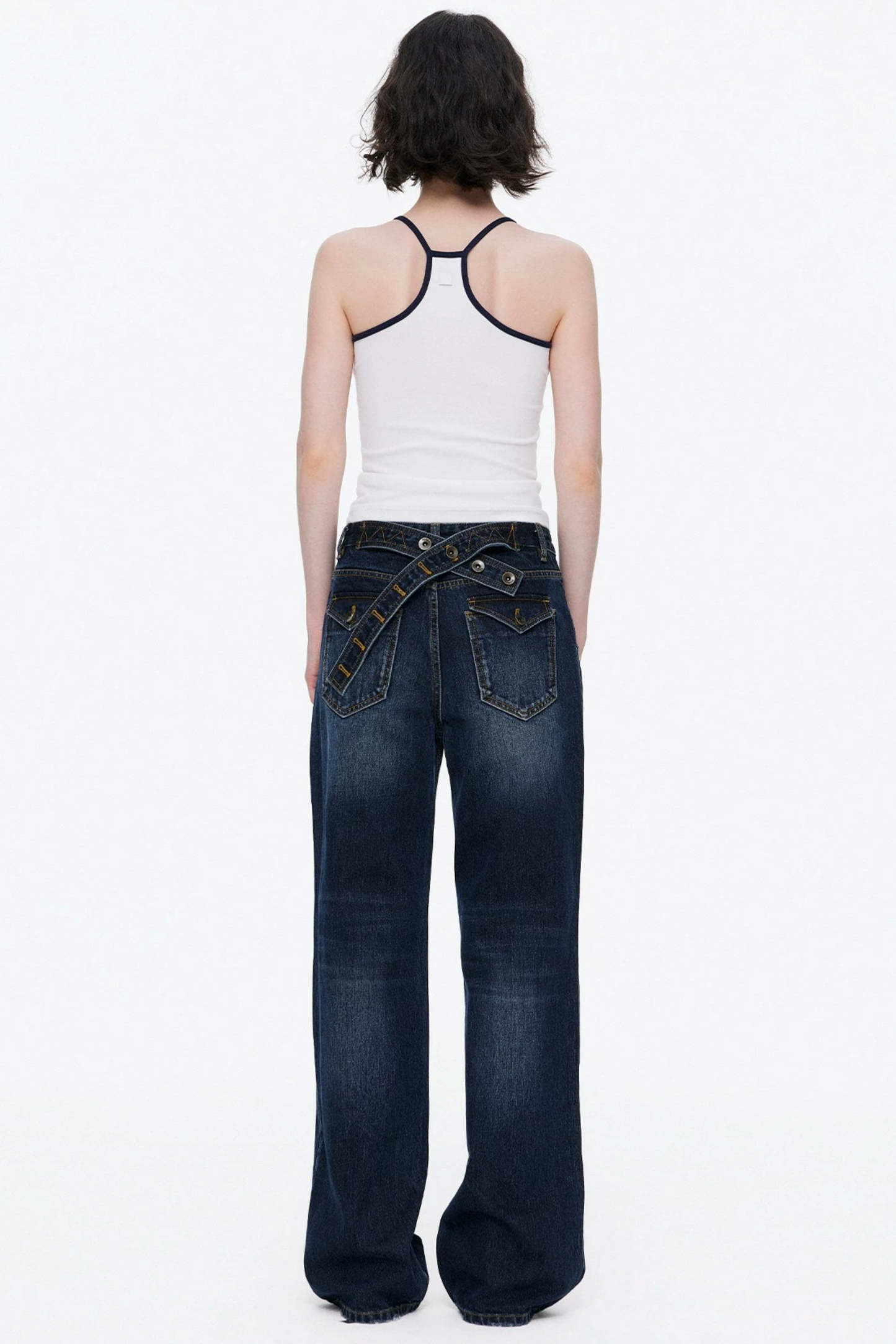 Cotton Vintage Washed Jeans