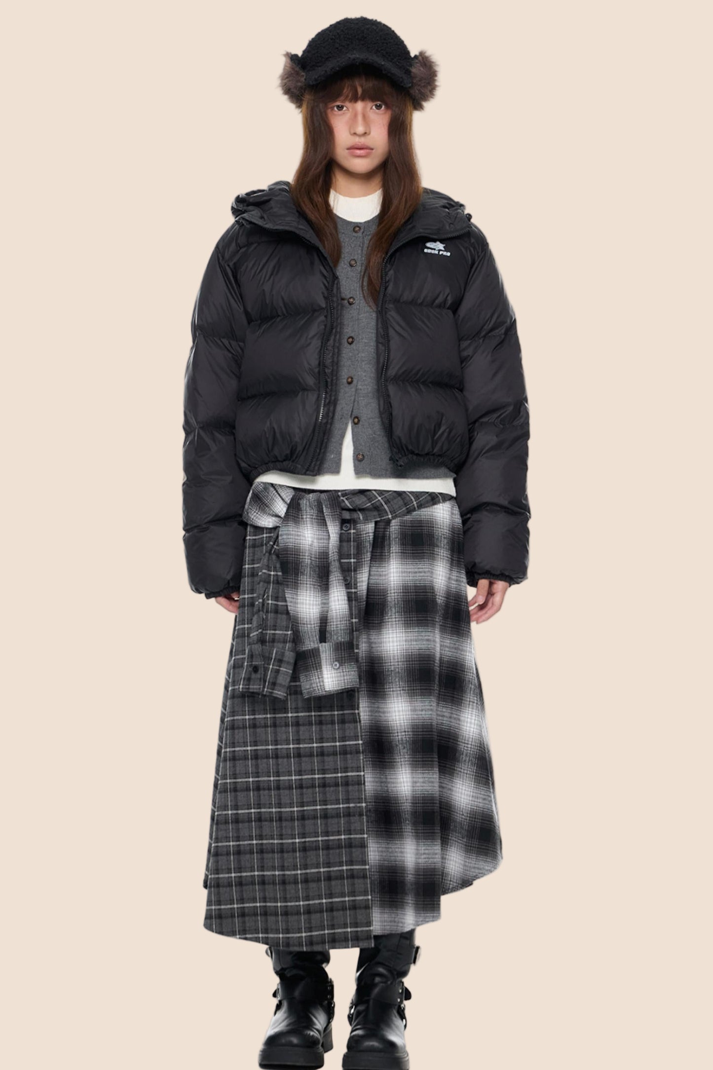 Winter Stand-Up Duck Down Jacket