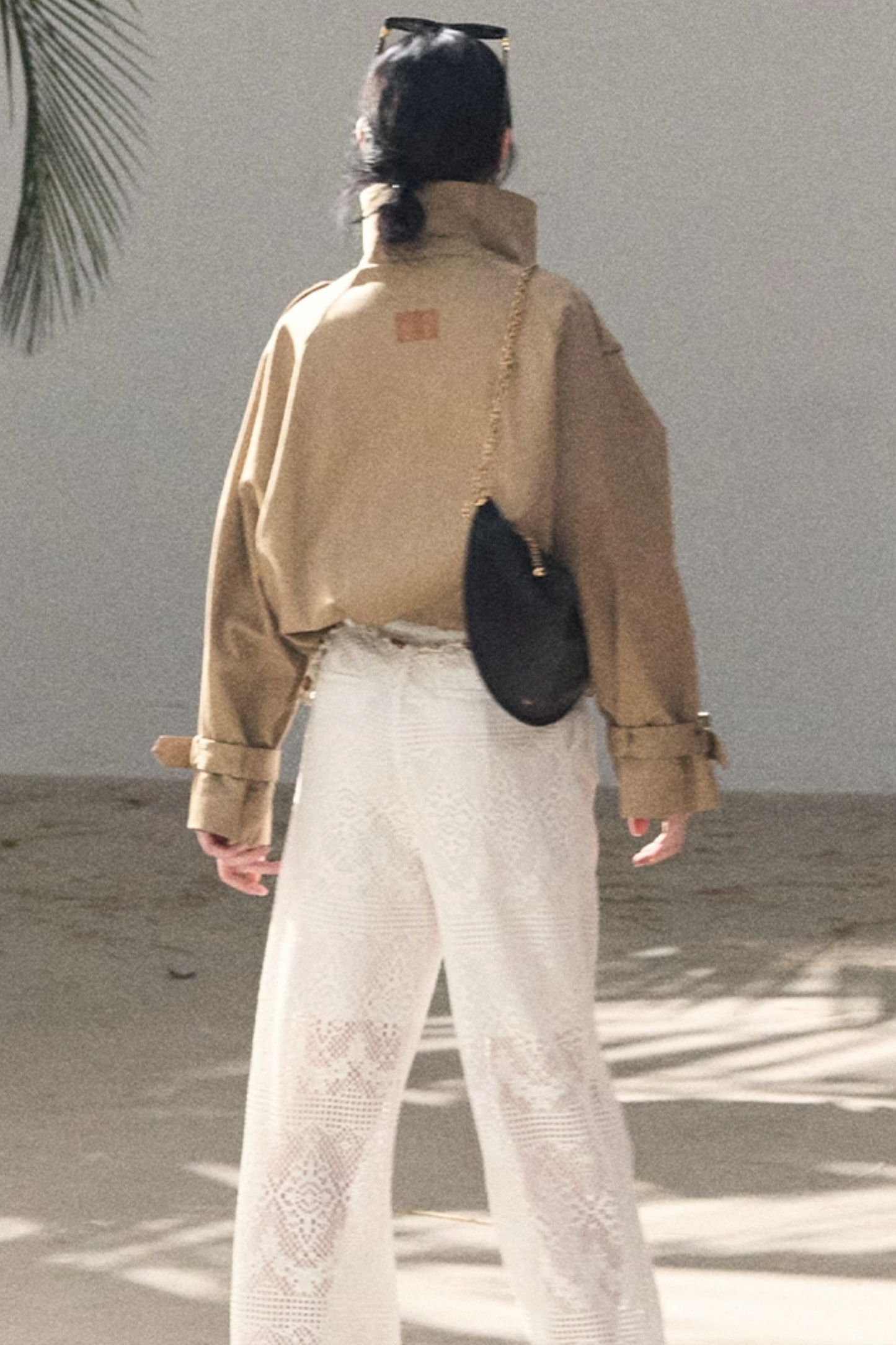 Hollow Crochet Lace Pants