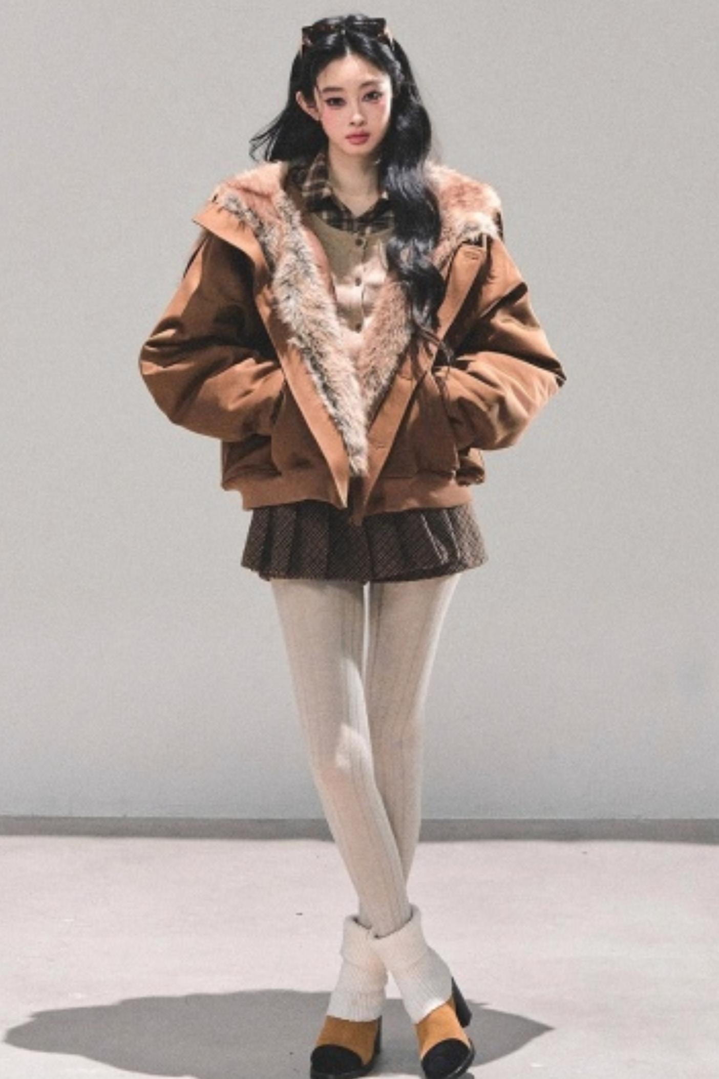 Plush Winter Padded Coat