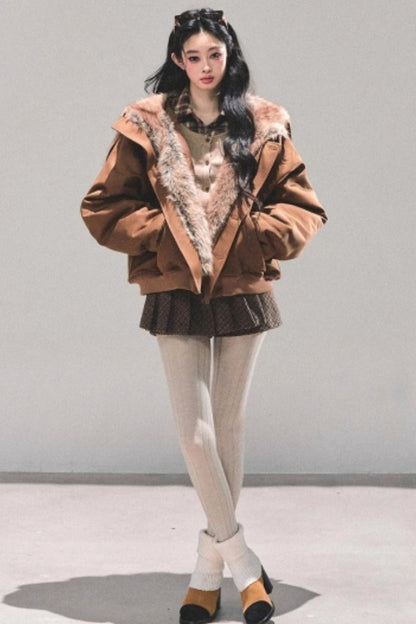 Plush Winter Padded Coat