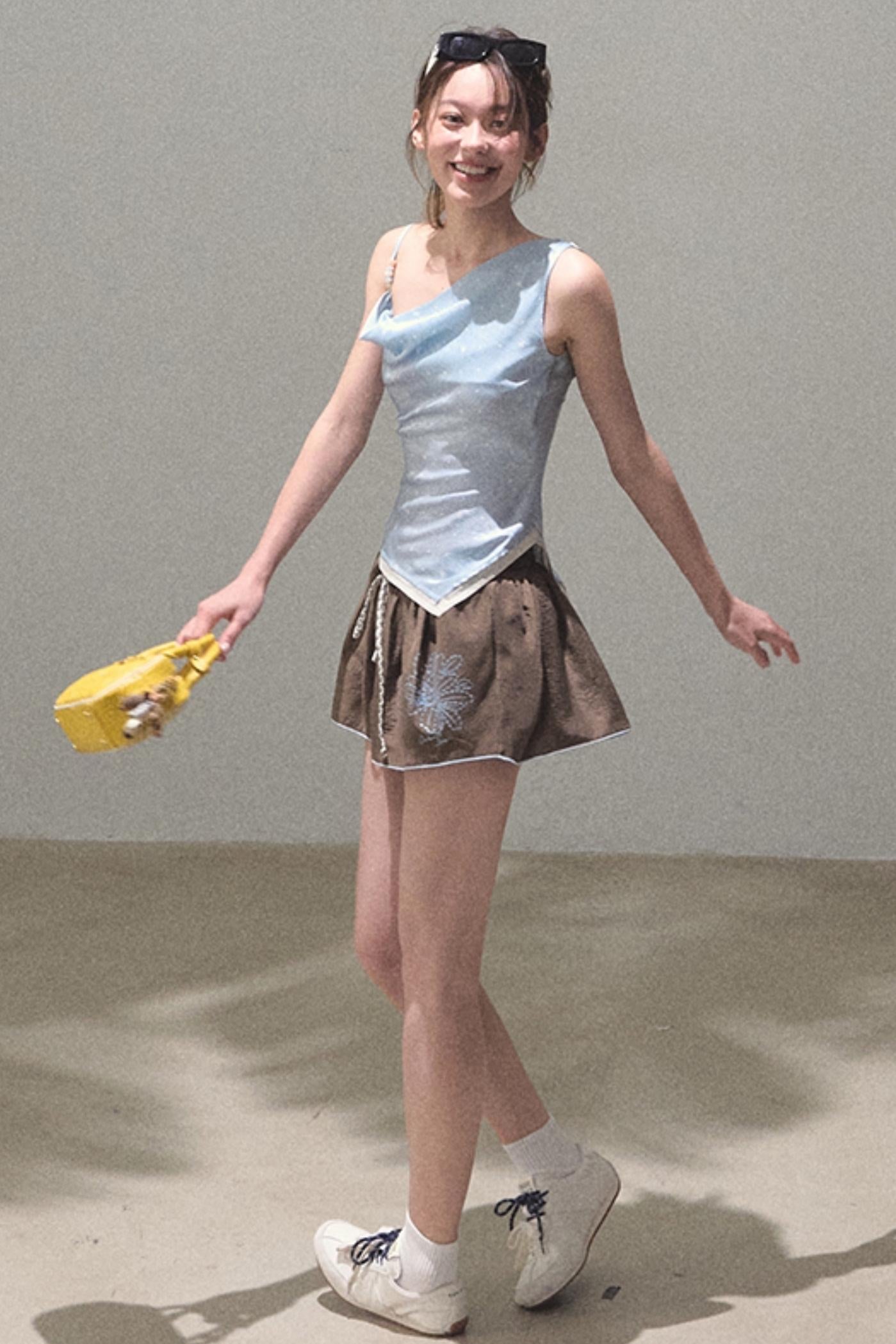 Copper Umbrella Skirt