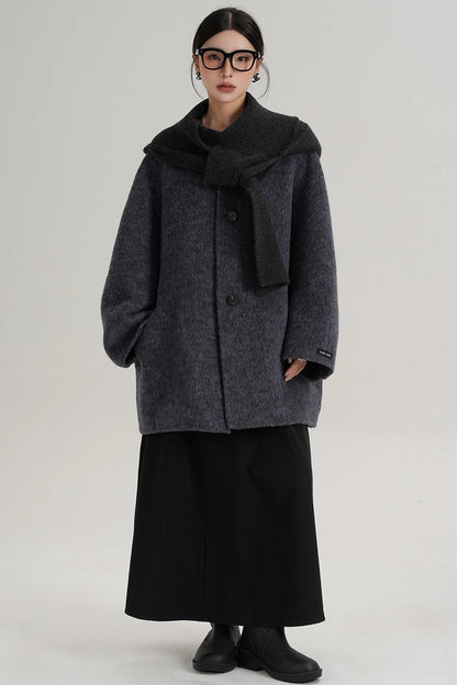 Temperament Woolen Coat