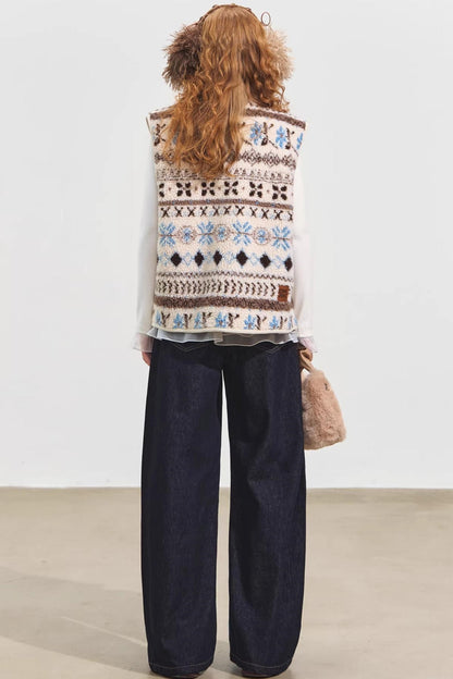 Polar Fleece Jacquard Jacket Set-Up