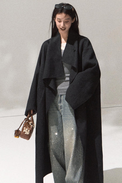 Skin Lace Wool Knit Sleeve Sweater Top