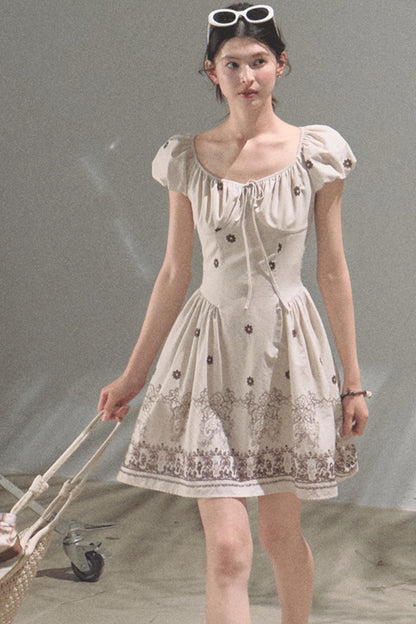 Radiant Cotton Dress