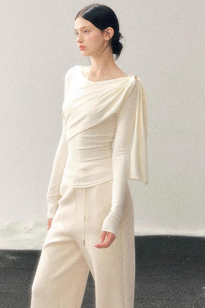 French Ribbon Design Blouse