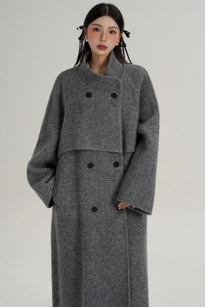 Double-Sided Wool Winter Coat