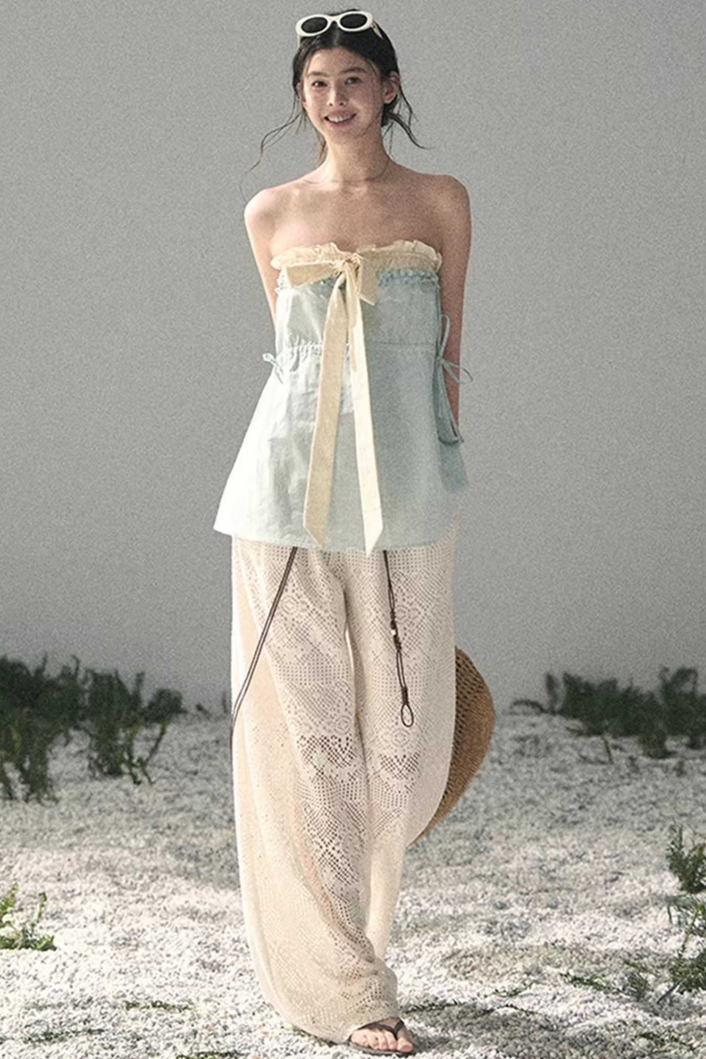 Wide-Leg Summer Pants