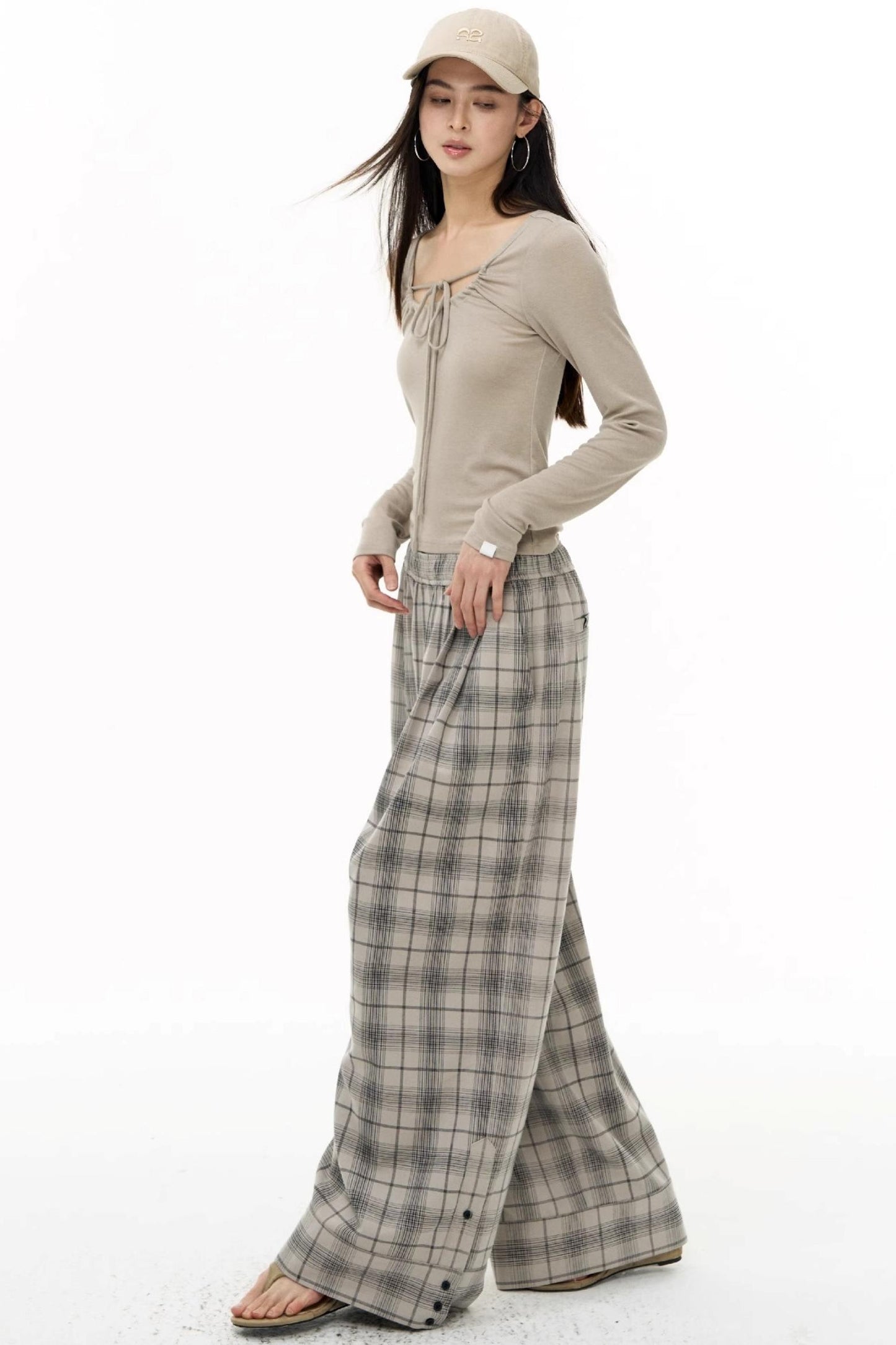Vintage Wide-Leg Slacks