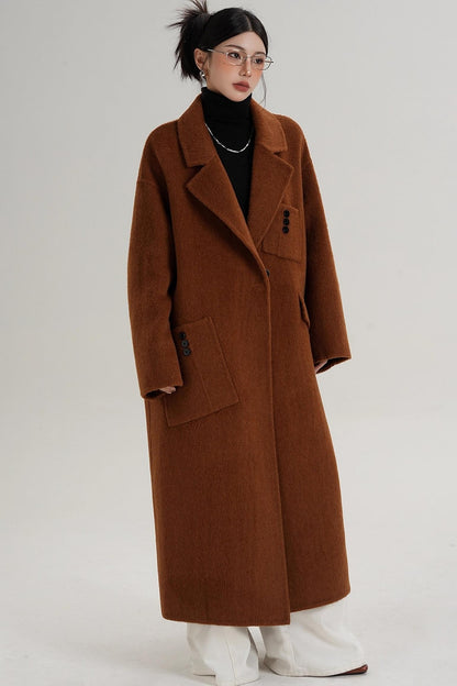 Pocket Design Wool Coat