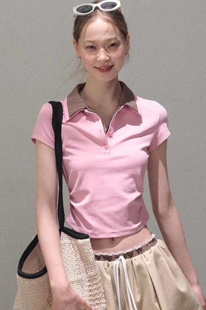 Vintage Lace Poncho Polo Skirt Set-Up