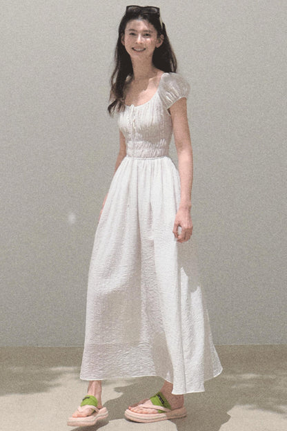 Blissful Tomato Leaf Dress