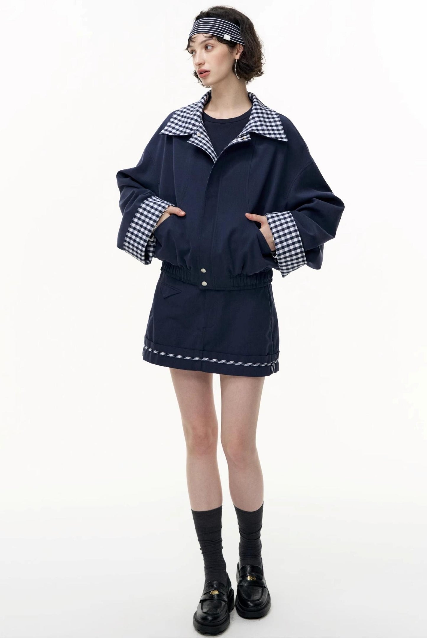 Salt Check Trench Coat Set-Up