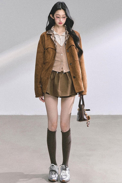 Autumn Striped Polo Shirt