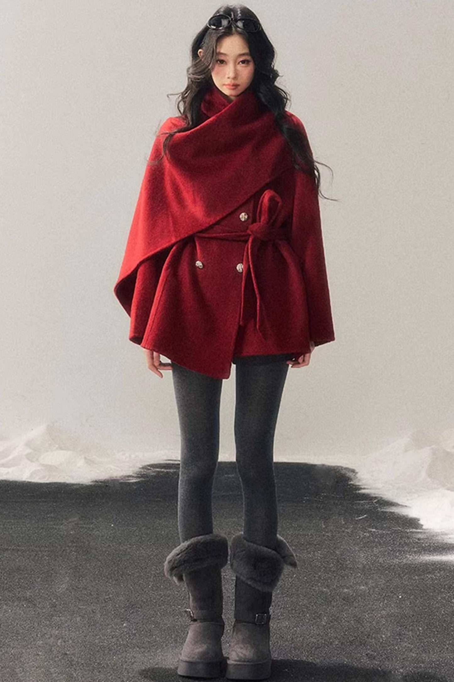 Hepburn Double-Sided Wool Coat