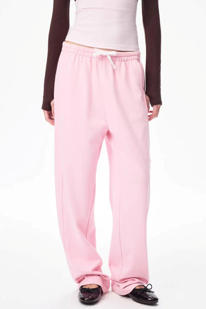 Color-Blocked Carrot Pants