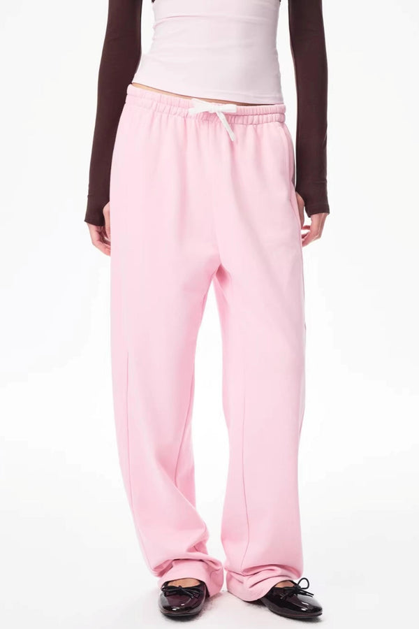 Color-Blocked Carrot Pants