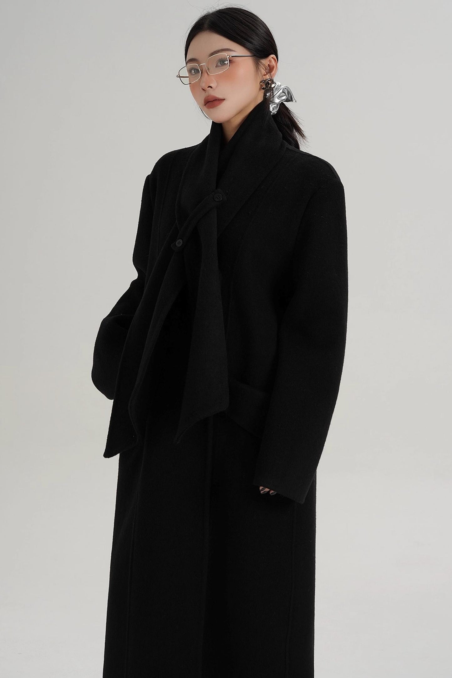 Wool Reversible Coat
