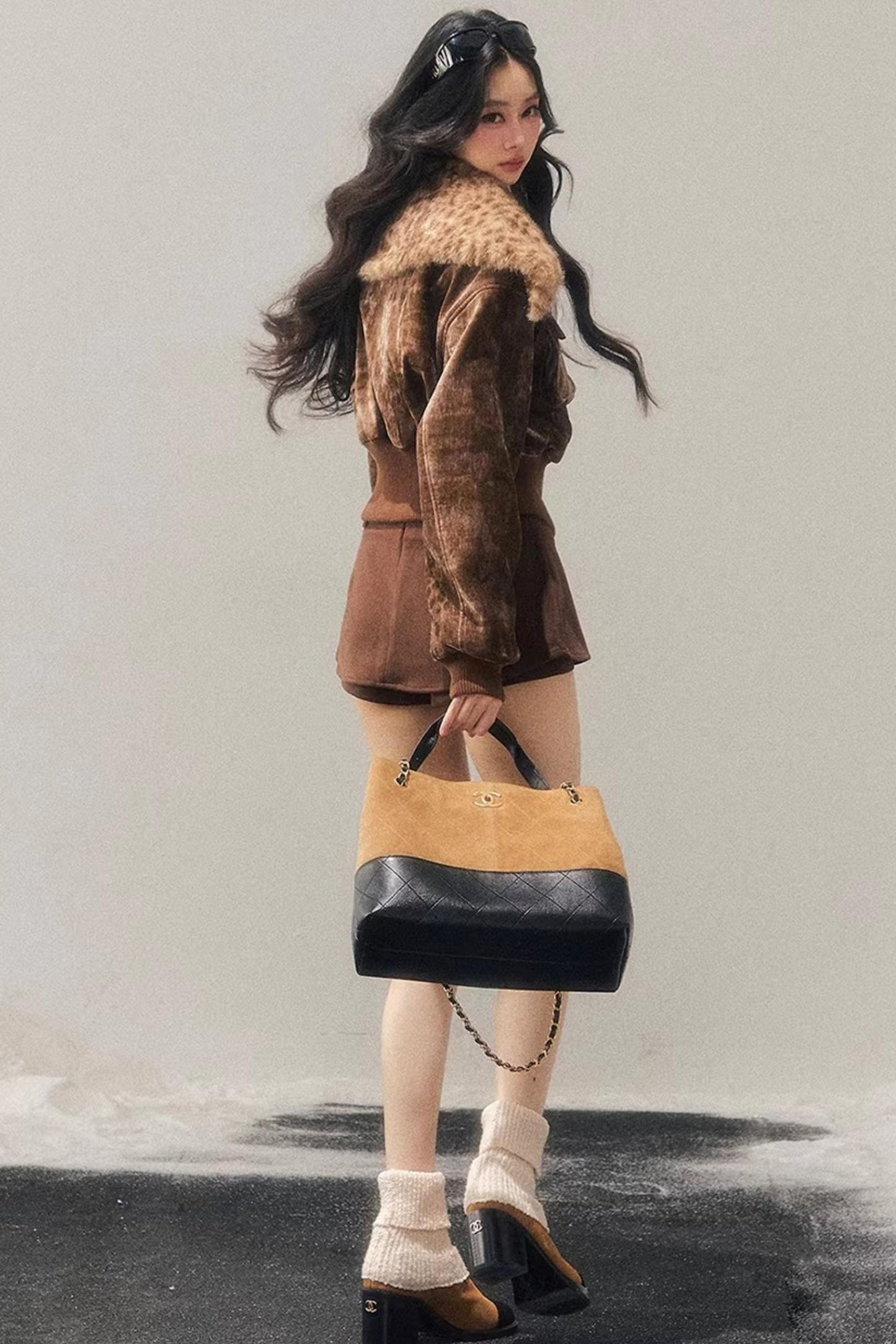 Dreamy Leopard Print Jacket