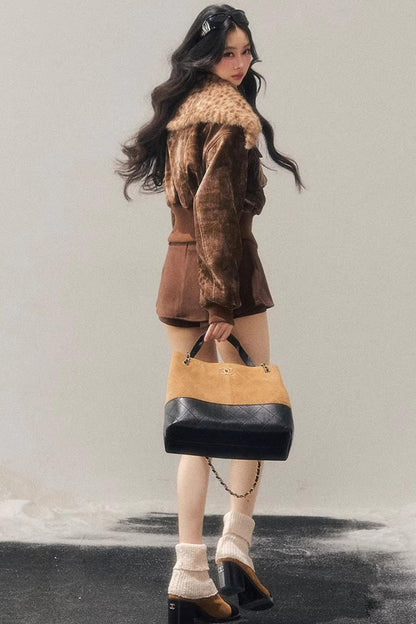 Dreamy Leopard Print Jacket