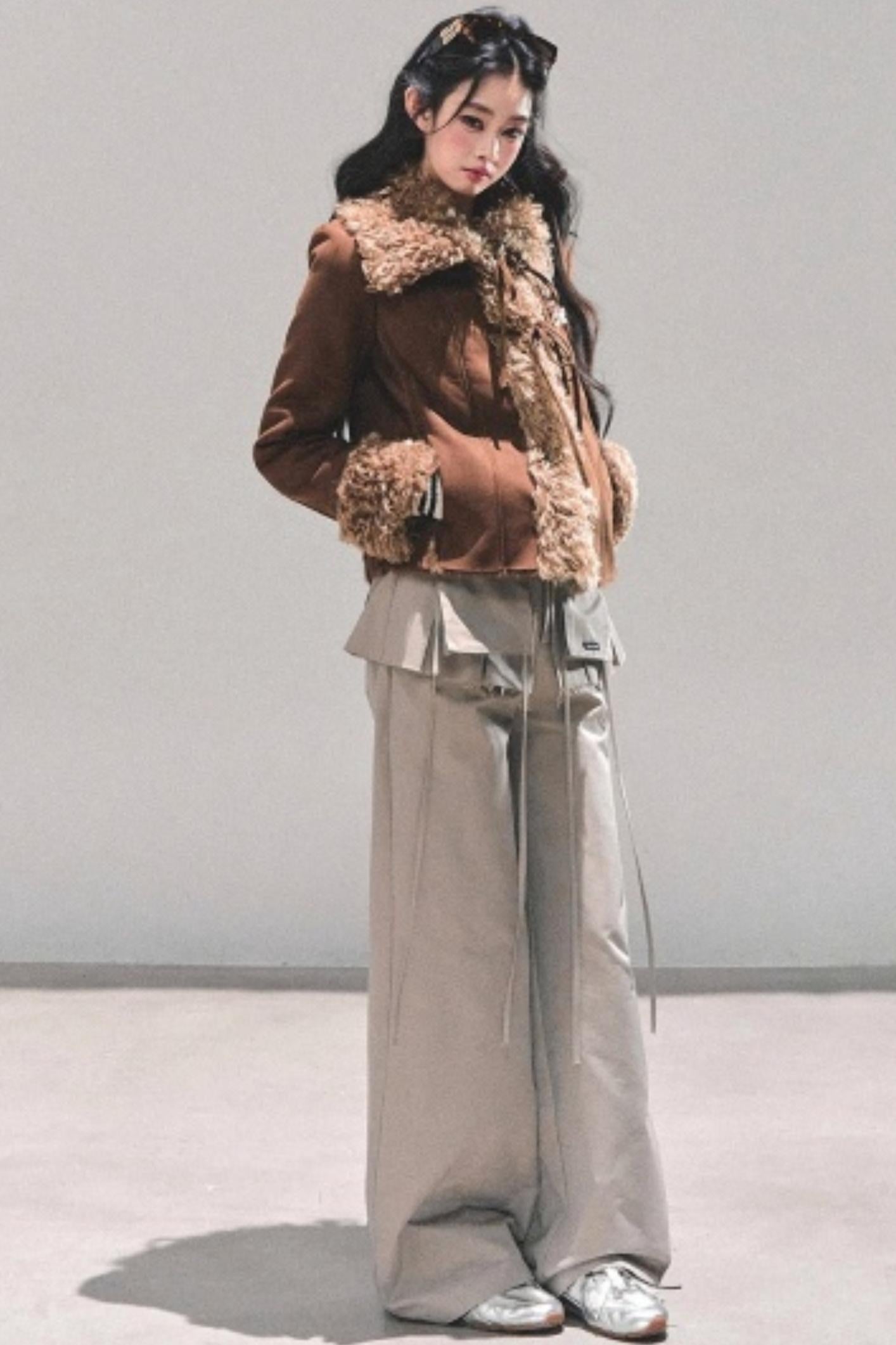 Bella Wide-Leg Workwear Pants