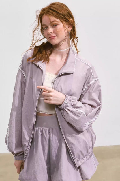 Casual Sun Protection Jacket & Skirt Set-Up