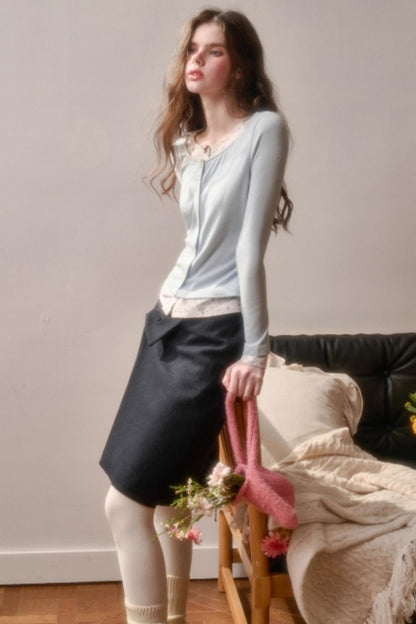 Little Fluffy Rabbit Cardigan